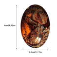 thumbnail image 2 of 2.34 in Lava Dragon Resin Decorative Figurine, 2 of 8