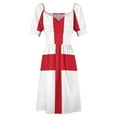 thumbnail image 4 of Flag of England (St. George's Cross) Sleeveless Dress party dress women elegant luxury party dresses woman, 4 of 6