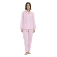 thumbnail image 2 of Kolipajam 100% Cotton Pajamas for Women Long-Sleeve Pjs Cozy Button Down Boyfriend Sleepwear 3XL, 2 of 6