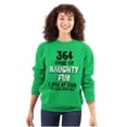 thumbnail image 3 of Christmas 364 Days Fun 1 Day of Coal Sweatshirt for Men or Women Brisco Brands L, 3 of 6