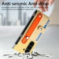 thumbnail image 2 of for Samsung Galaxy Z Fold 7 Wallet Case with Pen Holder & Stand, Built-in Screen Protector Wrist Strap Card Holder Back Cover Hard PC Shockproof Finger Grip Case for Men Women Girls, Yellow, 2 of 9