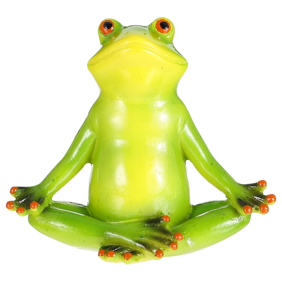 Raindrops Fairy Garden Decorations Set of 3 Resin Green Ornaments for Home Mantelpiece or Outdoor Use