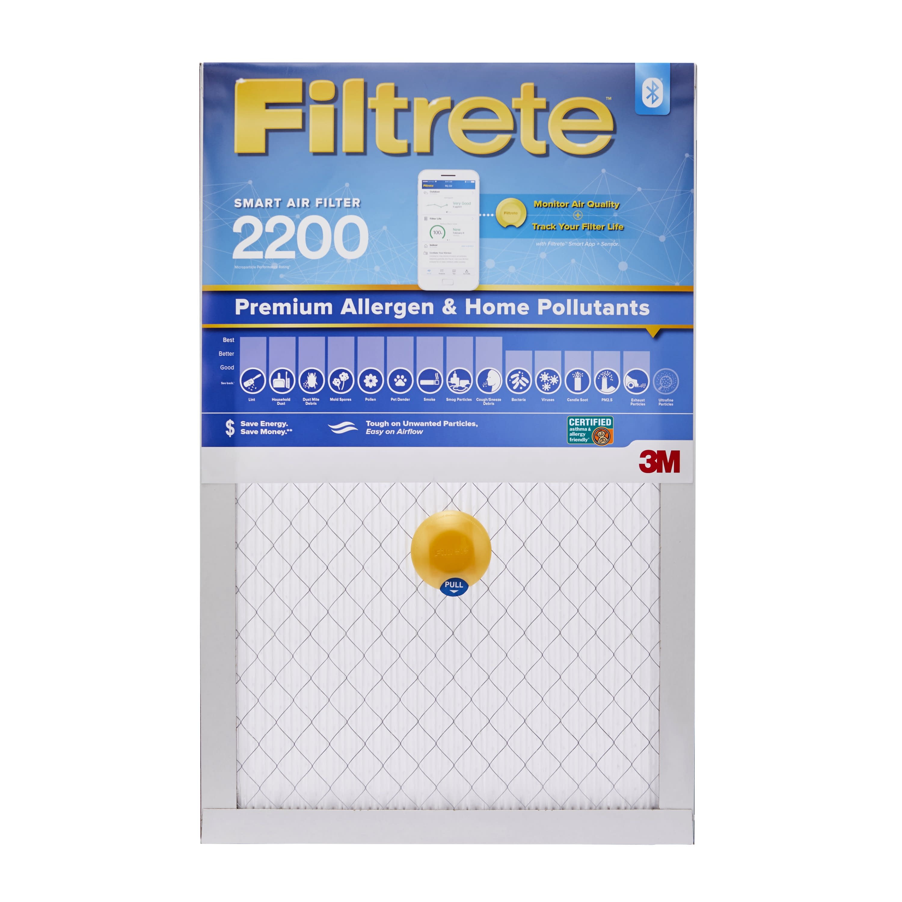 Filtrete Smart 16 x 25 x 1 inch Premium Allergen & Home Pollutants HVAC