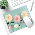 thumbnail image 5 of Mouse Pad, Cute Blue Wood Beautiful Flower Mouse Pads for Desk, 9.5" x 7.9" Non-Slip Rubber Base Computer Mousepad with Women, Portable Square Design for Wireless Mouse and Pad Laptop Office & Travel, 5 of 12