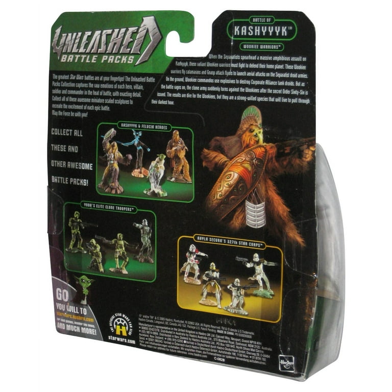 Star Wars Unleashed Battle Packs Wookiee Warriors Action