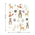 thumbnail image 2 of Gresahom WEALLIN Fox Gift Woodland Blankets, Fox Blankets for Girls, Giraffe Blanket for Boys, Soft Blanket for Children's Day Gift, Birthday Gift 1 2 3 4 5 Year Old Toddler Girls Kid Child(30"x40"), 2 of 7