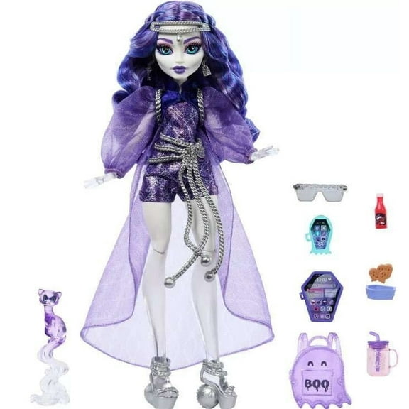 Monster High Spectra Vondergeist Doll (with Rhuen)