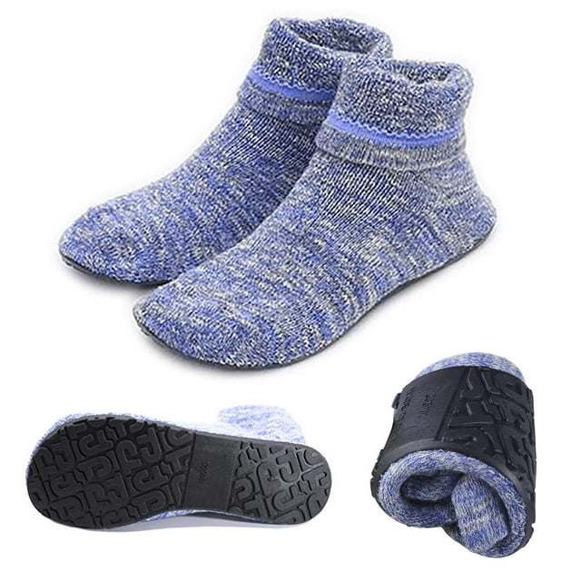 Aiyue Calcetines De Invierno Para Mujer, Súper Suaves, Cálidos, Acogedores Y Difusos, Regalo De Navidad Con Pinzas, Color Azul