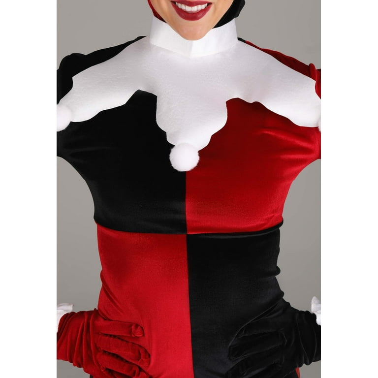 PD Prestige & Deluxe Costume Vestito Carnevale Deluxe Harley Quinn Rebel  Girl Taglia S