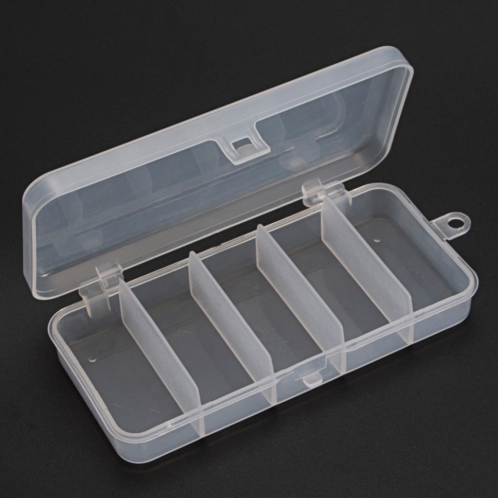 Fishing Tackle Box Organizer Small Storage Box Plastic Storage