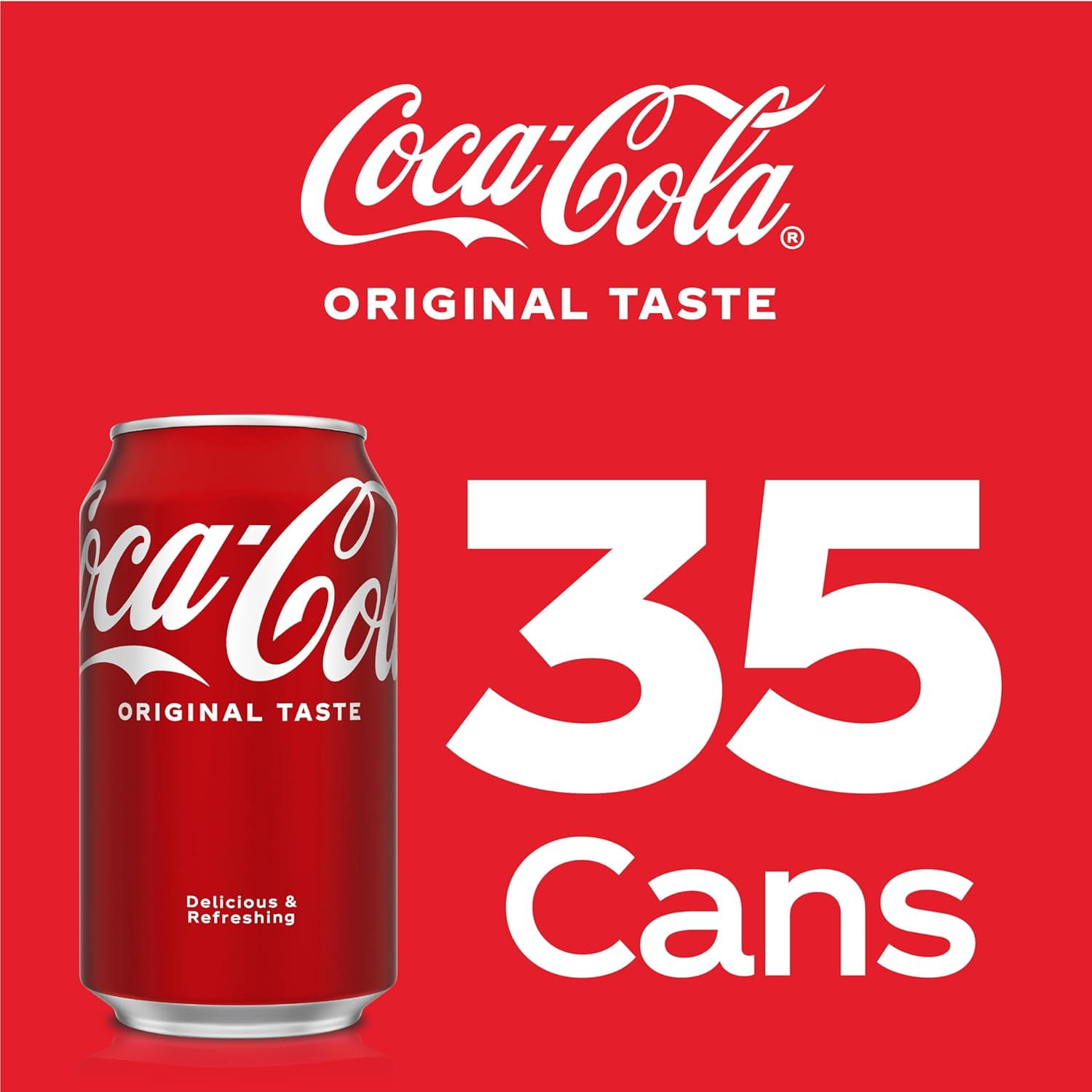 coca-cola drink cans, 12 fl. oz. (pack of 35)