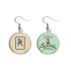 thumbnail image 1 of Mahjong azulejos patrón Bamboo Bar 1 Colgante decorativo temporada pendientes de primavera joyas Unbranded M, 1 of 3