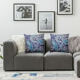 thumbnail image 3 of COMIO  Throw Pillow Cover Blue Persian Based on Traditional Asian Paisley Monochrome India Home Decorative Square Pillow Case for Men Women Boy Gilrs Livingroom Cushion Cover 2pc, 3 of 6