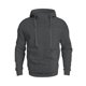 thumbnail image 3 of Ceisia Warm Mens Loose Fit Solid Color Gaiter Hood Pullover Sweatshirt Gifts, 3 of 4