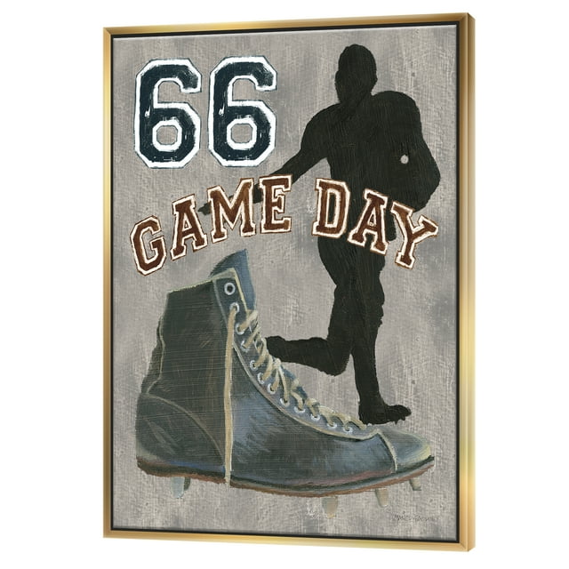 Jeu de football Jour II - Vintage Sport Encadré Toile