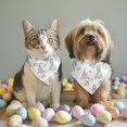 thumbnail image 2 of Dog Bandana 2 Pack,Princess Castle Flower Pattern Bandanas for Dogs,Cat Bandana,Small/ Large Dog Bandana 2 Size,Dog Bandanas, 2 of 6