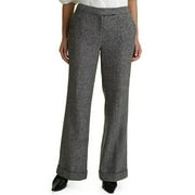 z.b.d. design - Women's Cuffed Tab-Waist Tweed Trousers