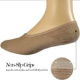 thumbnail image 4 of Mens No Show Socks with Non Slip Grips Low Cut Ankle Socks Mens Short Casual Cotton Socks 6 Pairs, 4 of 5