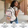 thumbnail image 6 of HUIACONG 4PCS Axolotl Dessert Girls Backpack Set, 17" Cute School Bookbag with Lunch Bag Pencil Case Water Bottle Sleeve, Lightweight for Age 7-13, 6 of 7