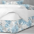 thumbnail image 2 of Reef Blue Platform Bed Skirt Full 18" Drop, 2 of 4