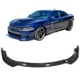 thumbnail image 2 of Ikon Motorsports Front Lip Splitter Compatible with 15-23 Dodge Charger SRT 3PC ABS, 2 of 7