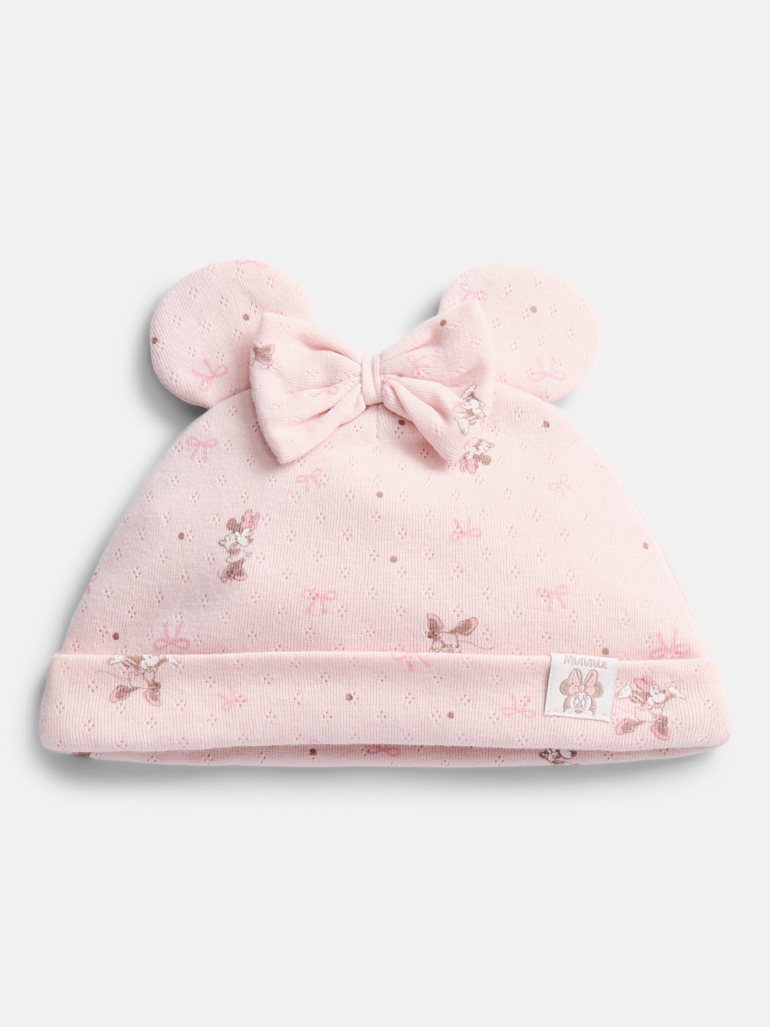 Disney Minnie Mouse Unisex Baby Allover Print Take Me Home Layette Outfit Set, 4-Piece, Sizes Preemie-6/9M