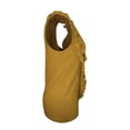 thumbnail image 3 of GEORGE G BLUSA CR SM OLANES LATERALES MOSTAZA, 3 of 4