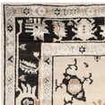 thumbnail image 5 of SAFAVIEH Maharaja Dzvezda Border Area Rug, Beige/Charcoal, 8' x 10', 5 of 7