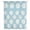White Blue, variant on White Teal Daisy Sheer Curtains 63 Inches Long, Spring Summer Floral Farmhouse Light Filering Curtains, Breathable Simi Curtain Privacy Drapes for Living Room Bedroom Lightweight Window Treatment