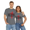 thumbnail image 5 of DJH Apparel | Believer For Life Christian Unisex T-shirt, 5 of 5