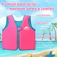 thumbnail image 3 of Gogokids Kids Toddler Swim Vest Floatation Life Jackets Swimsuit Swimming Learning Training Pool Vest Inflatable Emergency, 3 of 8