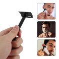 thumbnail image 4 of Dosaele Long Handle Double Edge Safety Razor for Men/Women - Black, 4 of 5