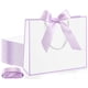 thumbnail image 1 of Bolsas de regalo Silkfly, 12 unidades, color lavanda blanco, 30 x 25 x 10 cm, 1 of 6