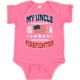 thumbnail image 3 of Inktastic My Uncle is a Firefighter Nephew Boys or Girls Baby Bodysuit, 3 of 5