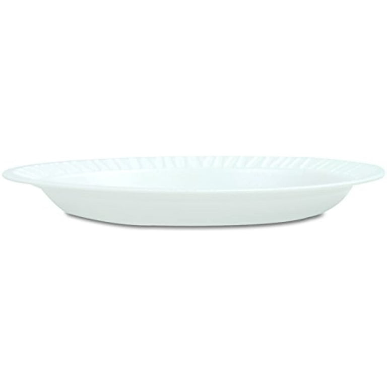 Dart 6PWCR Concorde Foam Plate, 6 dia, White (Case of 1000)