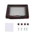thumbnail image 1 of Amdohai Cat Door Pet Entry Safe Ferromagnetic Pet Flap Door 4 Ways Locking Automatically Close, 1 of 8