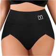 thumbnail image 2 of Zorckvet Panties for Women Seamless Tummy Control High Waist Plus Size Womens Underwear Comfort, 2 of 6