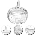thumbnail image 3 of Pumpkin Shape Glass Candy Jar Glass Party Snacks Sweet Storage Jar Coffee Bean Holder Container, 3 of 4
