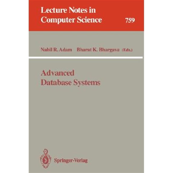 Pre-Owned Lecture Notes in Computer Science: Advanced Database Systems (Paperback)