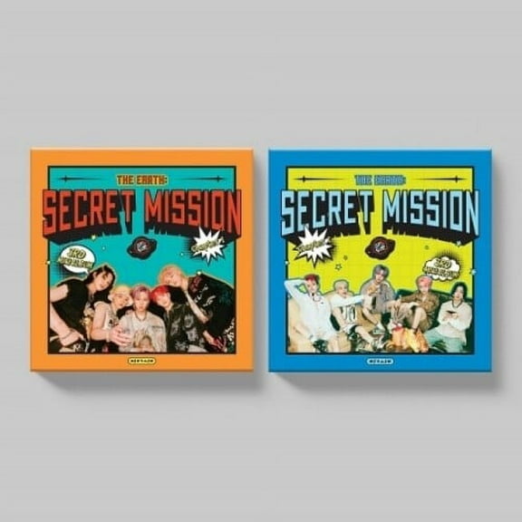 MCND - Earth: Secret Mission (incl. Photobook, Sticker, Mission Card, Bookmark, Selfie Photocard ,Figure Photocard   Poster) - Music & Performance - CD
