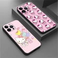 thumbnail image 2 of Funda de teléfono de dibujos animados Hello Kitty para iPhone 14, 11, 13, 12 Pro Max, XR, X, XS, 8, 7, 6, 6S Plus, MINI funda de silicona, 2 of 5