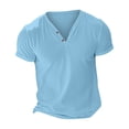 thumbnail image 5 of Men's Summer Sleeves Short Sleeve Slim Fit Fashion Breathable Men's Golf Shirt 2XL, 5 of 5