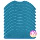 thumbnail image 2 of 10pcs Mop Cloth For Homerun 3000 XU3100/01 XU3110/02 XU3000/01 XU3000/02 XV1430/00 Robot Vacuum Cleaner Accessories, 2 of 6