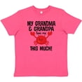 thumbnail image 3 of Inktastic Grandma Grandpa Love Me Boys Youth T-Shirt, 3 of 5