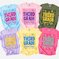 thumbnail image 2 of Custom Grade Level Teacher Comfort Colors Shirt, Teacher Team Tee, Personalized School Staff Shirt, Matching Teacher Team Outfit, Back To School, 2 of 7