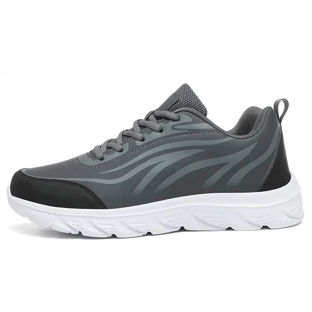 Espadrilles Imperméables d'Automne pour Hommes Chaussures de Sport Décontractées Antidérapantes Durables pour Course Tennis Mode Décontractée