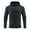Gray, variant on Kalauyu Men's Quick Dry Warm Lightweight Running Jacket Full Zip Thermal Golf Track Jacket