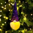 thumbnail image 4 of Xihbxyly Liquidación de Ropa de Mujer Adorno Navideño de Muñeco Sin Rostro de Papá Noel con Purpurina, 4 of 6