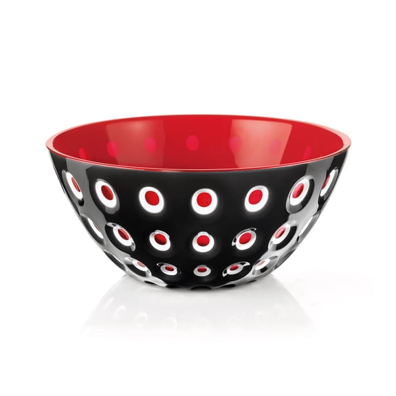 Guzzini Le Murrine Bowl - Black/White/Red, Black/White/Red