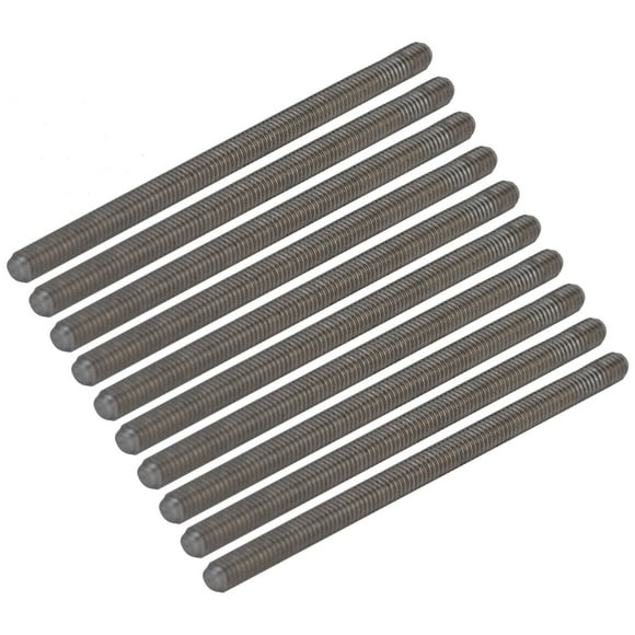 Full Threaded Rod, 4808 Series Stainless Steel Rod Standard Stud Thread M4 Stainless Steel Threaded Rods High Hardness Rod Bar Studs